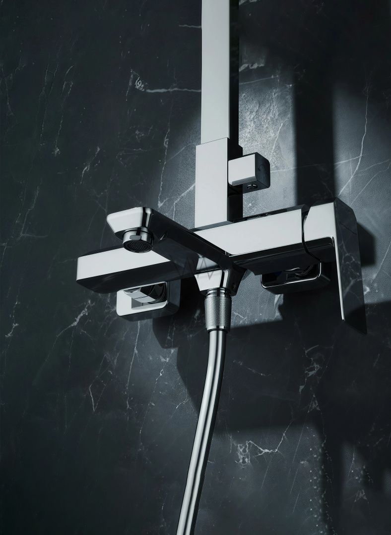 Приобрести душевая система wonzon & woghand diamond, хром (ww-88739011-cr)