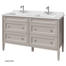 Caprigo Тумба с раковиной ALBION CONCEPT 140 см, серая