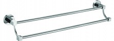 Azario Полотенцедержатель двойной NESSY 585мм, хром AZ-73102
