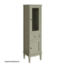 Caprigo Пенал JARDIN 45 см, правый, зеленый, эмаль