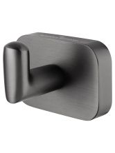 Крючок для ванной WONZON & WOGHAND GRAFFITY, Темный графит (WW-9315-BGM)