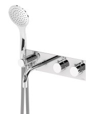 CEZARES Смеситель для ванны и душа, встраиваемый, термостат CZR-B-VDM2-T-01