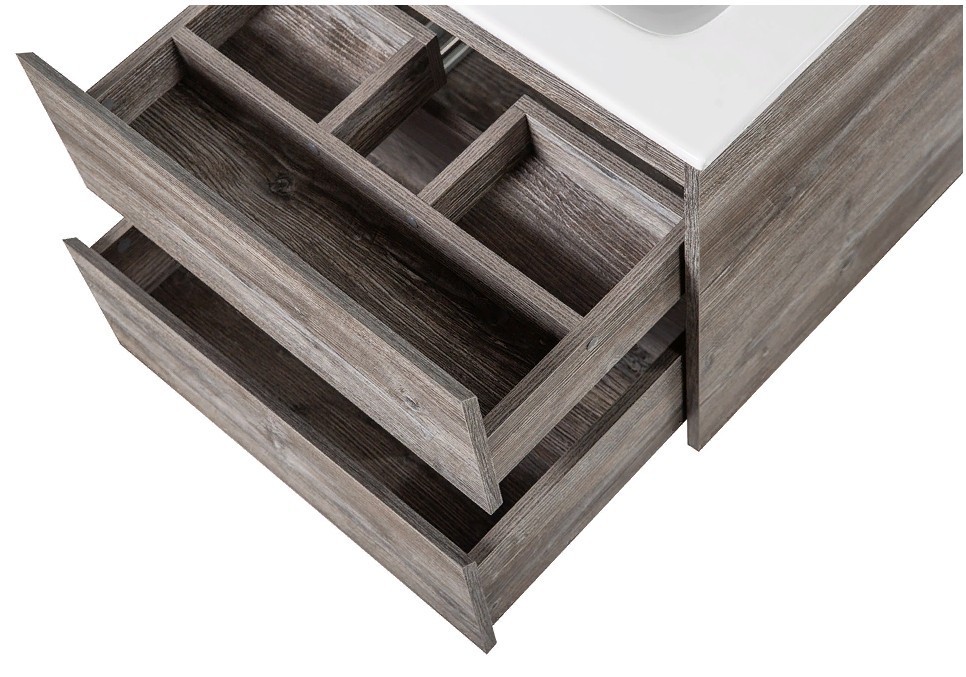 Приобрести тумба подвесная с раковиной belbagno kraft-600-2c-so-pp 60 см, pino pasadena