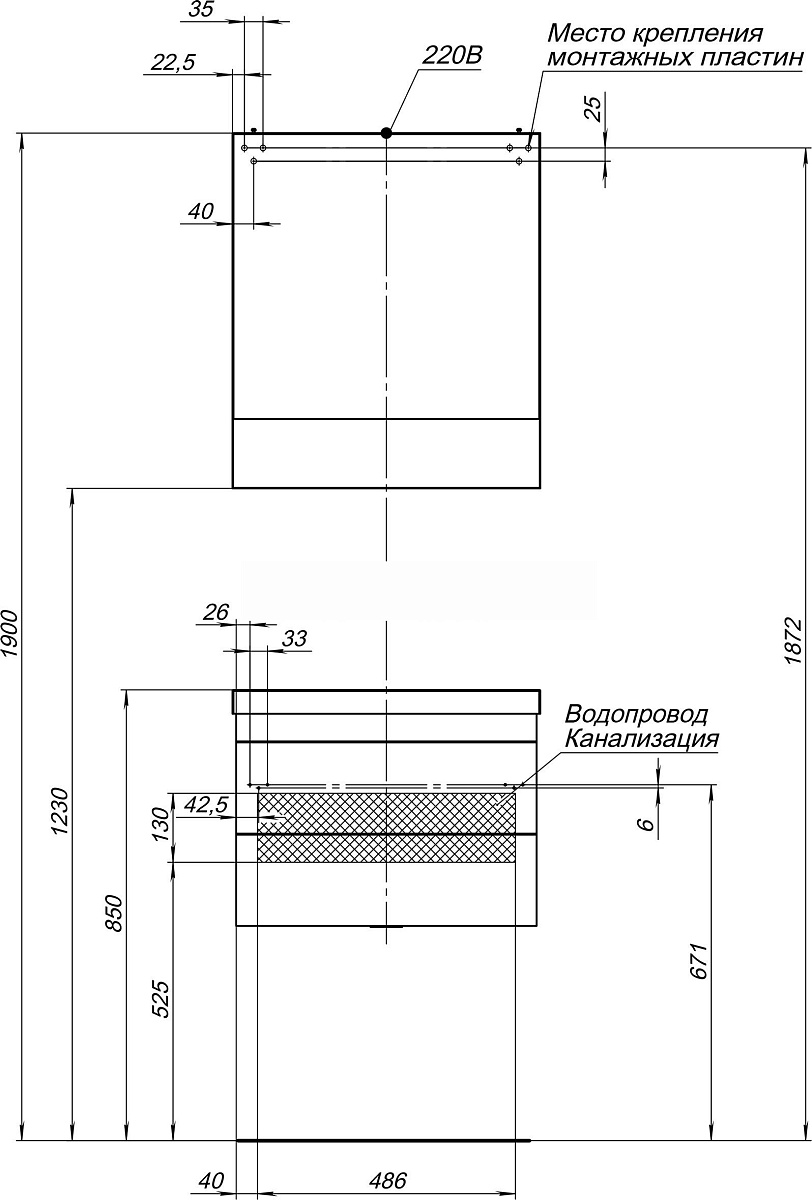 Приобрести aquanet зеркальный шкаф верона 58 см, белый