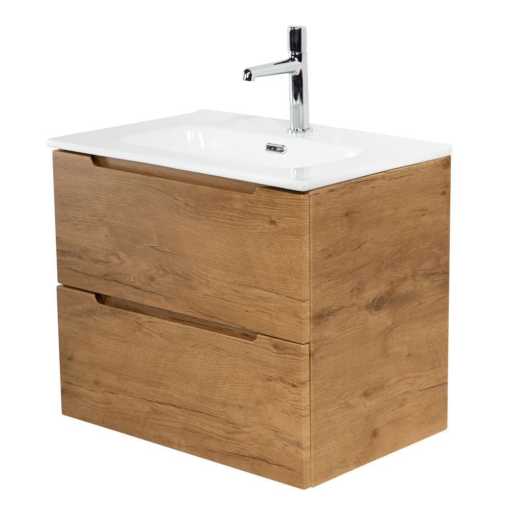 Приобрести belbagno тумба с раковиной etna 39 60 см, подвесная b rovere nature, белая раковина