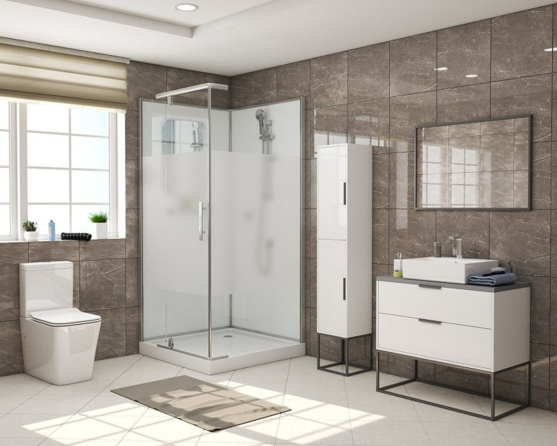 Приобрести grossman душевая кабина classic 100х100 см, хром\ матовая gr170ql