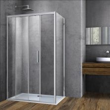 Vincea Душевое ограждение Soft 100х100 см, прозрачное, хром VSR-3SO1010CL