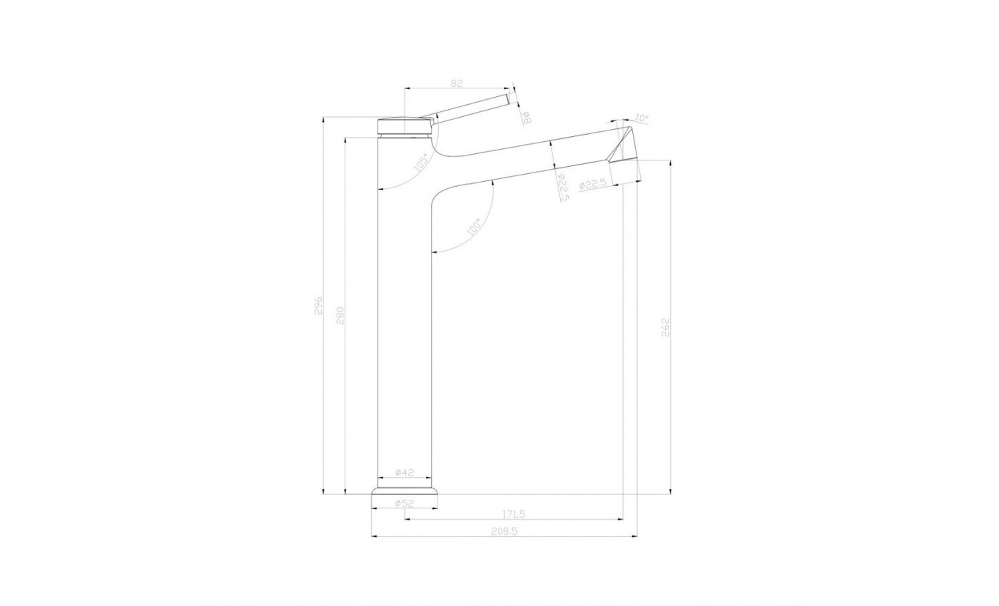 Приобрести lemark смеситель для раковины minima, хром lm3809c