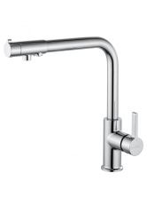 Смеситель для кухни c подключением фильтра WONZON & WOGHAND, Хром (WW-88458008-CR)