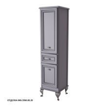 Caprigo Пенал FRESCO 42 см, правый, фиолетовый, эмаль