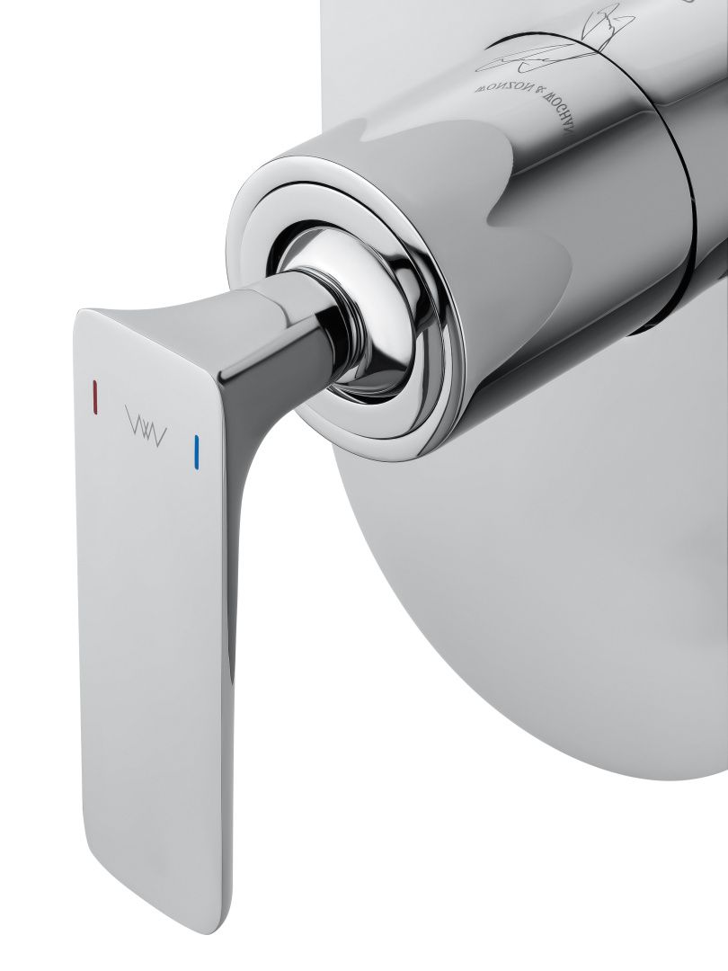 Приобрести смеситель для душа встраиваемый wonzon & woghand shark, хром (ww-484700-cr)