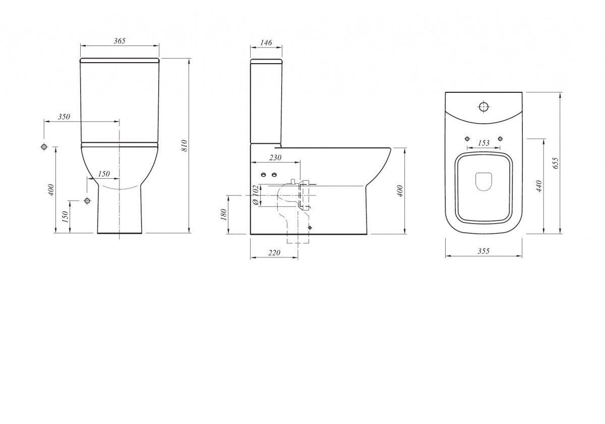 Приобрести унитаз биде kale babel с крышкой микролифт