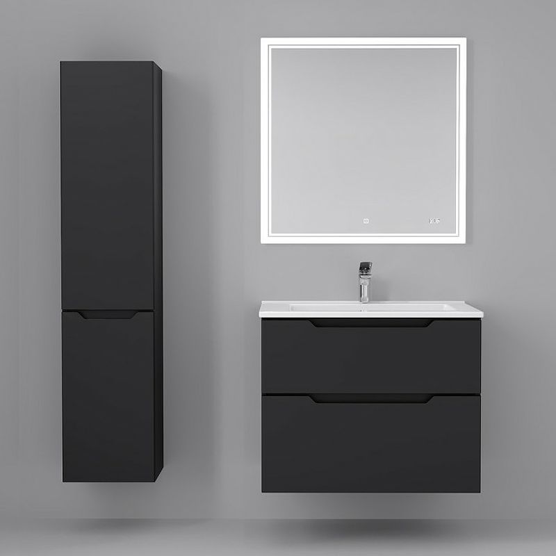 Приобрести jorno тумба подвесная slide 75 см , антрацит