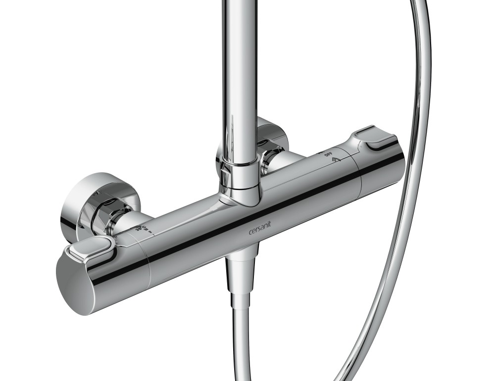 Приобрести душевая система cersanit odra с термостатом