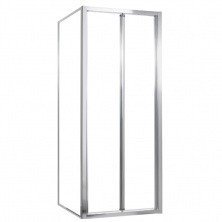 AZ-NAA1432B TORONTO Душевое ограждение 800*800*1900 без поддона, (складная дверь) стекло прозр 5 мм. профиль серебро