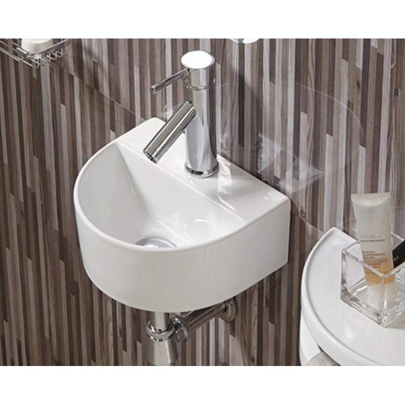 Приобрести раковина подвесная ceramalux 30 см 7781