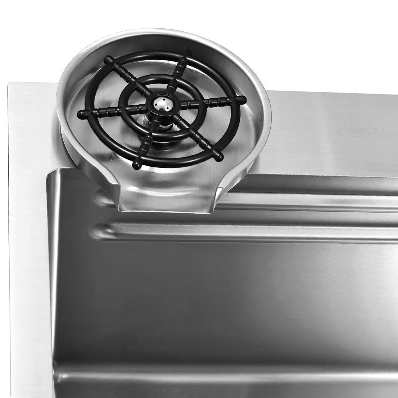 Приобрести gerhans кухонная мойка 75х45 см, функциональная, сатин