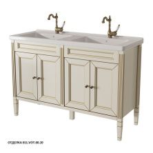 Caprigo Тумба с раковиной ALBION PROMO 125 см, светло бежевая