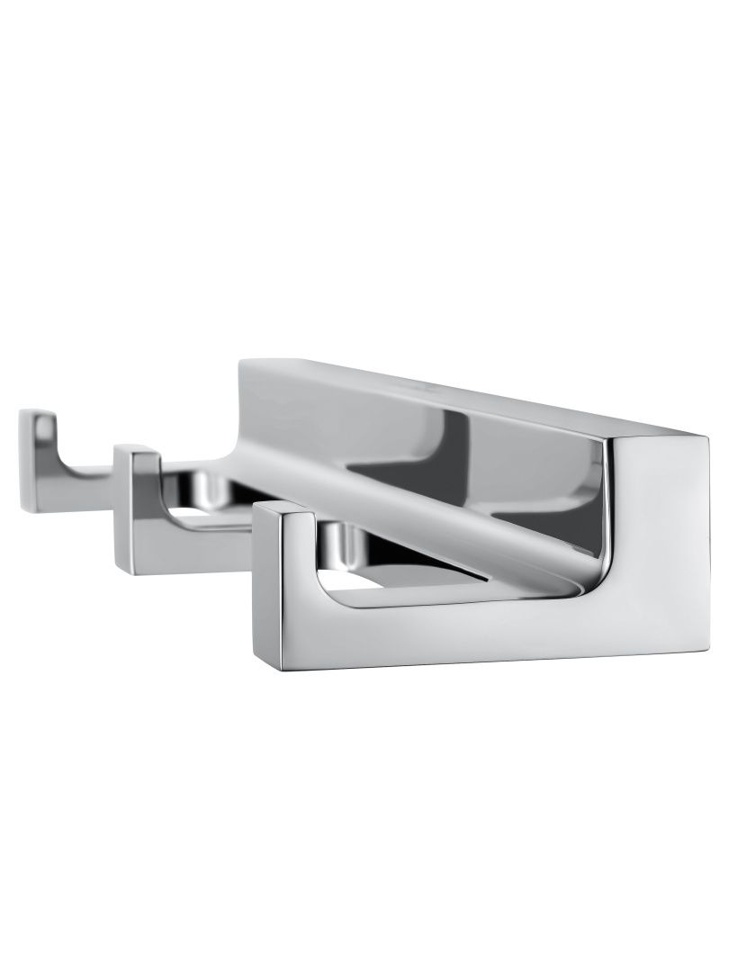 Приобрести вешалка с 3 крючками для ванной wonzon & woghand eclipse, хром (ww-9135)