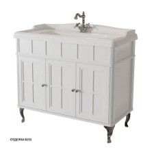 Caprigo Тумба с раковиной напольная Borgo 100 см, белая 33414-B231