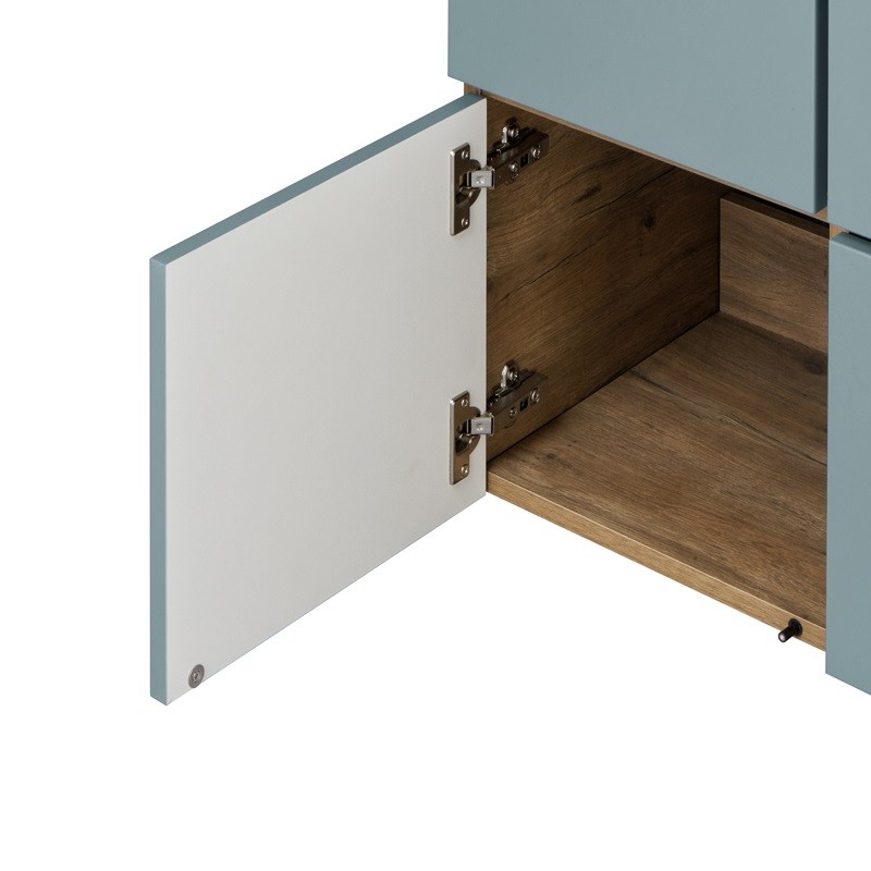 Приобрести акватон тумба со столешницей мишель 100 см, цвета дуб фьорд/дуб рустикальный