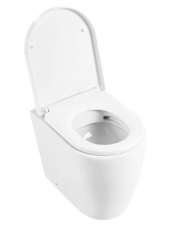Приобрести унитаз приставной безободковый belbagno marino bb105cbr