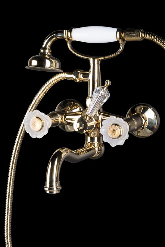 Приобрести boheme смеситель для ванны camelia, золото 293-camelia