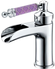 Boheme Смеситель для раковины Vogue, хром\фиолетовый 221-MR-V