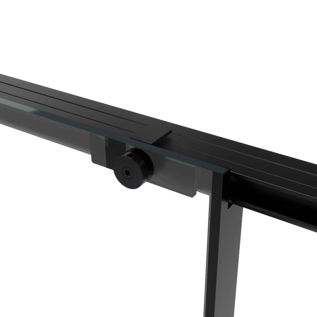Приобрести vincea душевое ограждение slim soft 80х120 см, прозрачное, черное vsr-1ss8012clb