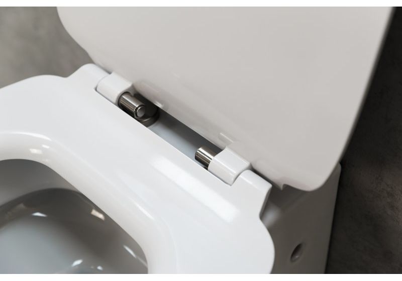 Приобрести belbagno унитаз приставной безободковый vaso bb127cb