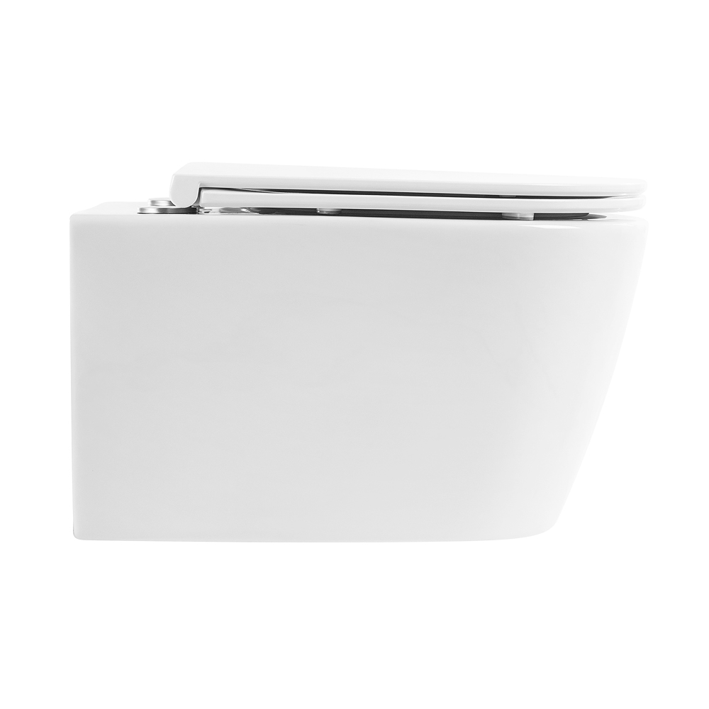 Приобрести belbagno унитаз безободковый подвесной marino с сиденьем дюропласт, микролифт, белый bb105chr/bb870sc