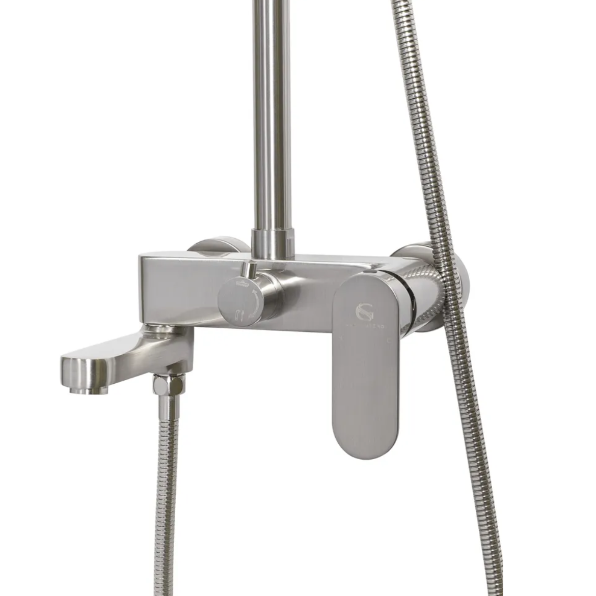 Приобрести grocenberg душевая система, никель gb7011nk