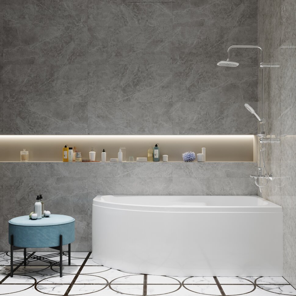 Приобрести тритон ванна акриловая софия 170х95 см, асимметричная, правая щ0000046664