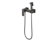 Hayzburg Смеситель с гигиеническим душем, графит HB-1006GG