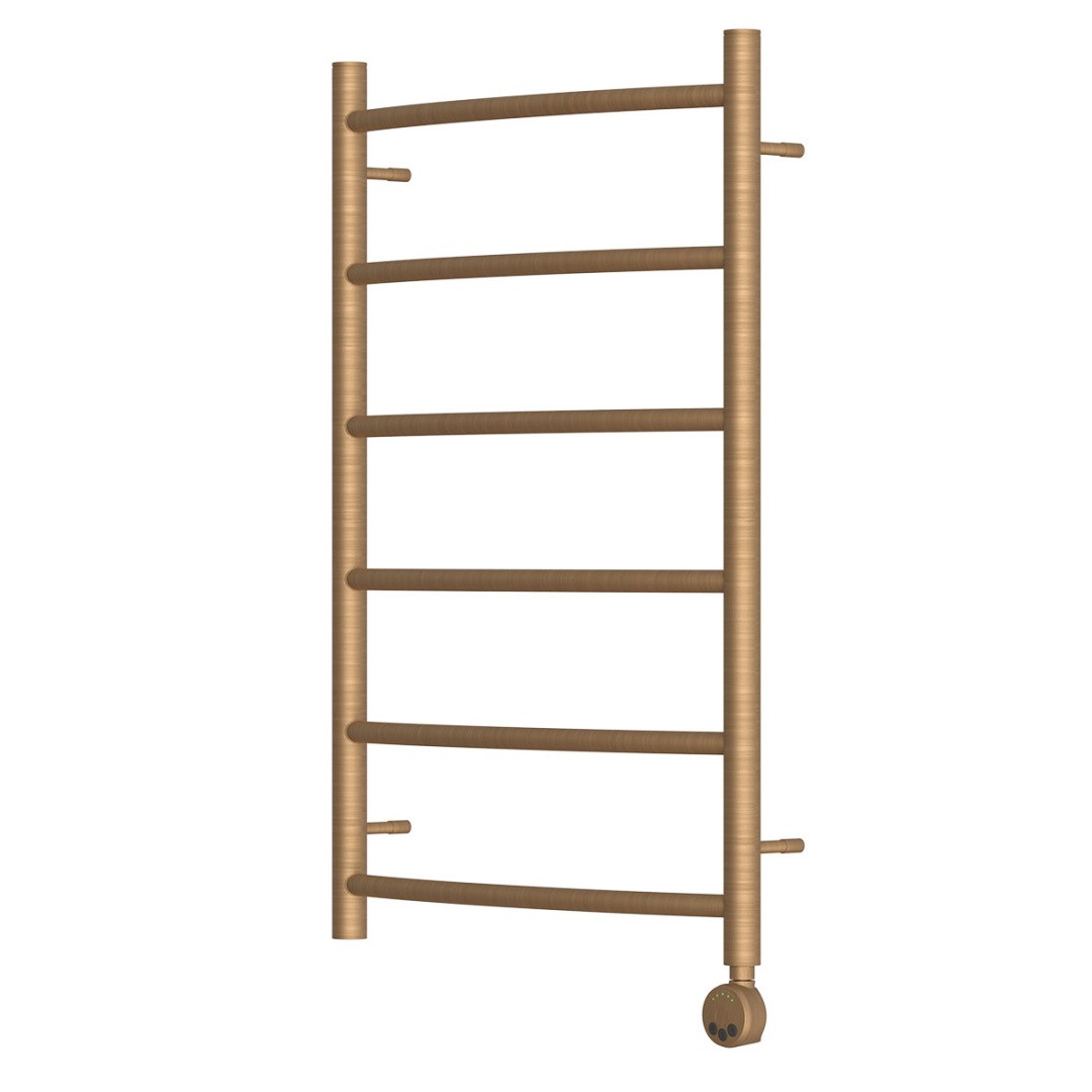 Приобрести полотенцесушитель электрический point 500х800 афина п6, бронза pn04158bre