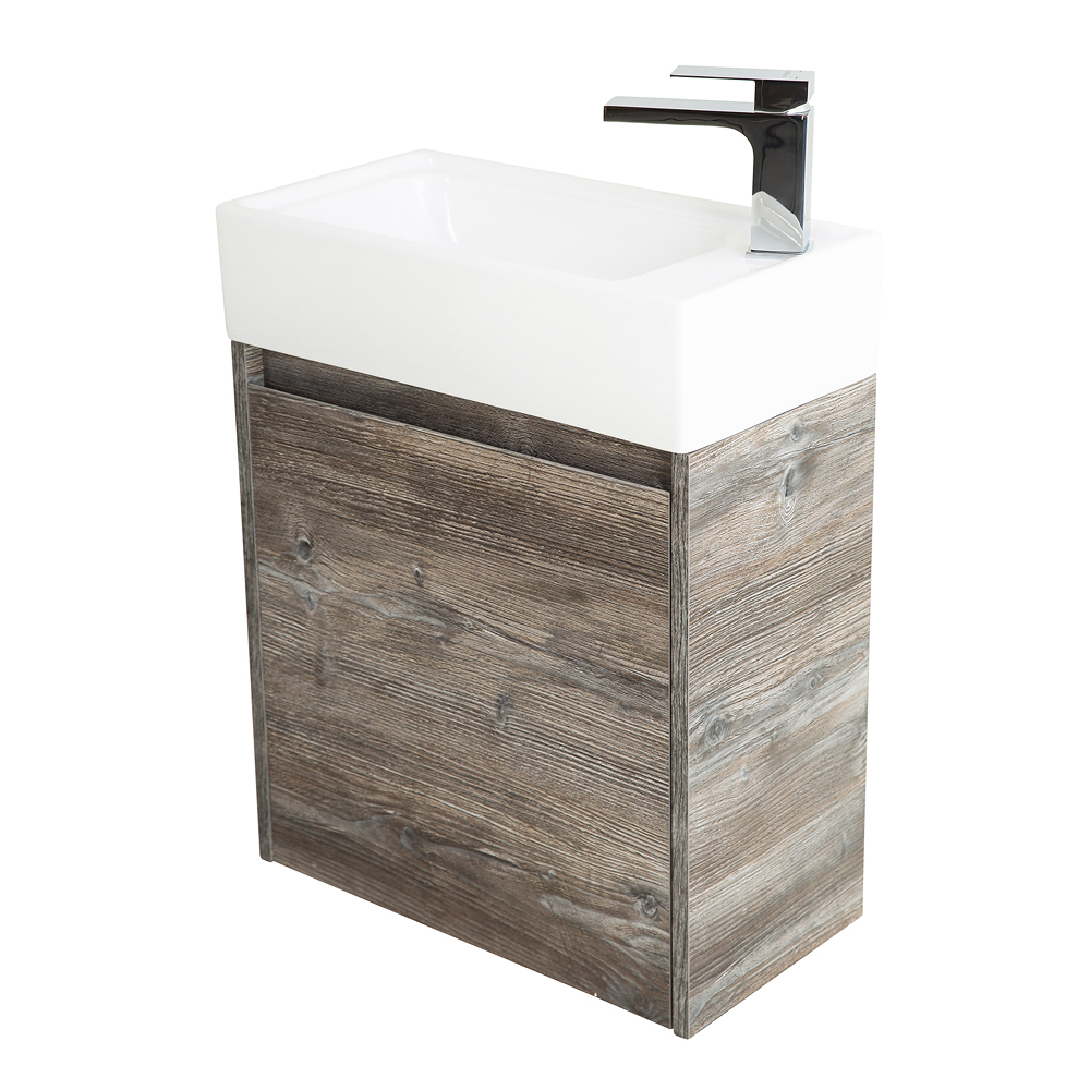 Приобрести belbagno тумба с раковиной kraft mini 50 см, подвесная pino pasadena левосторонняя, белая раковина