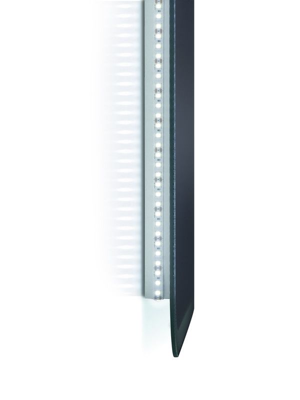 Приобрести continent зеркало с подсветкой isten 50х70 см, бесконтактный включатель, белое