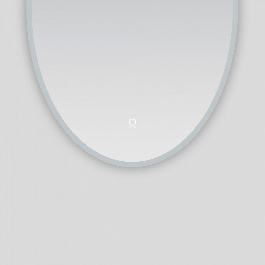 Приобрести azario зеркало 60х90 см, белый, сенсорный выключатель, диммер, az-z-008cs