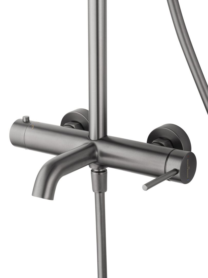 Приобрести душевая система wonzon & woghand stick, темный графит (ww-88739017-bgm)