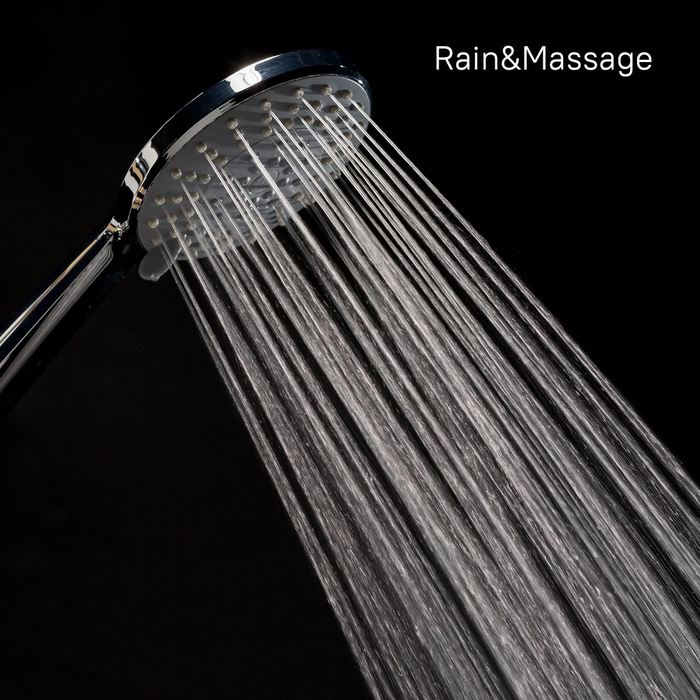 Приобрести iddis душевая лейка 5f 060 256,5мм, пятирежимная, хром 0605f00i19