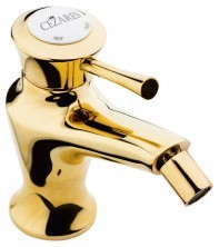 CEZARES Смеситель для биде GIUBILEO с донным клапаном, бронза GIUBILEO-BSM1-02
