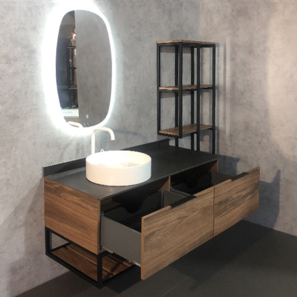 Приобрести сomforty тумба со столешницей и раковиной "порто-120-1" дуб тёмно-коричневый