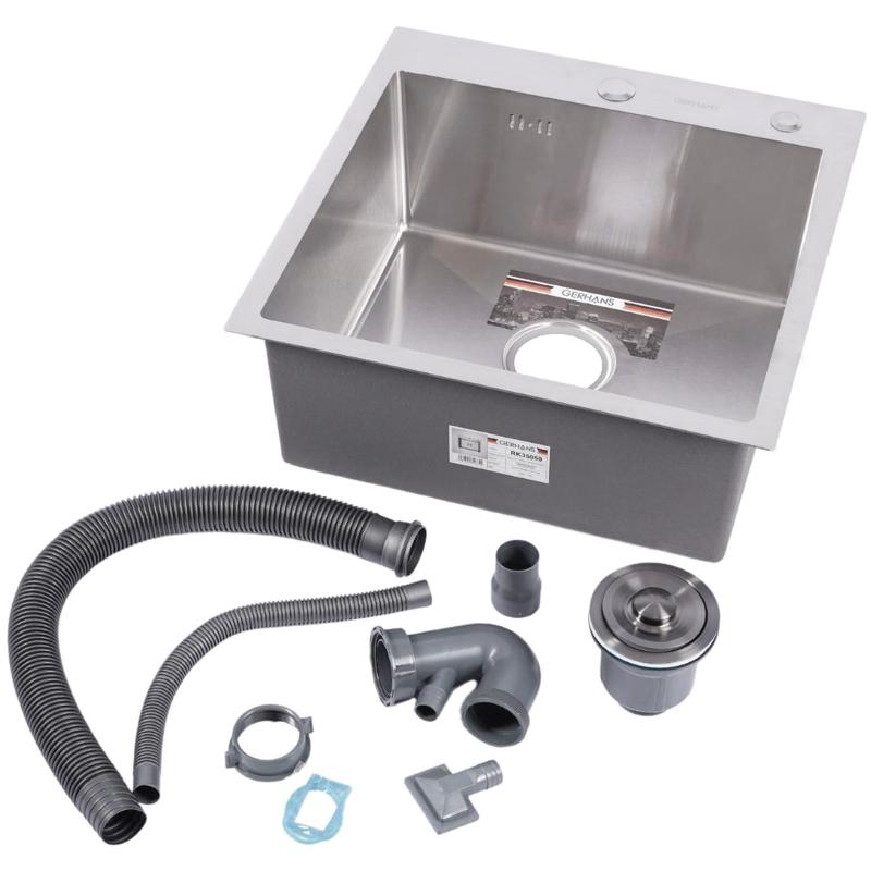 Приобрести gerhans кухонная мойка 50х50 см, сатин