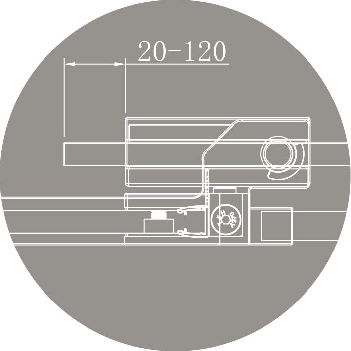 Приобрести cezares душевое ограждение slider 90х80см slider-ah-1-90-80/90-c-cr