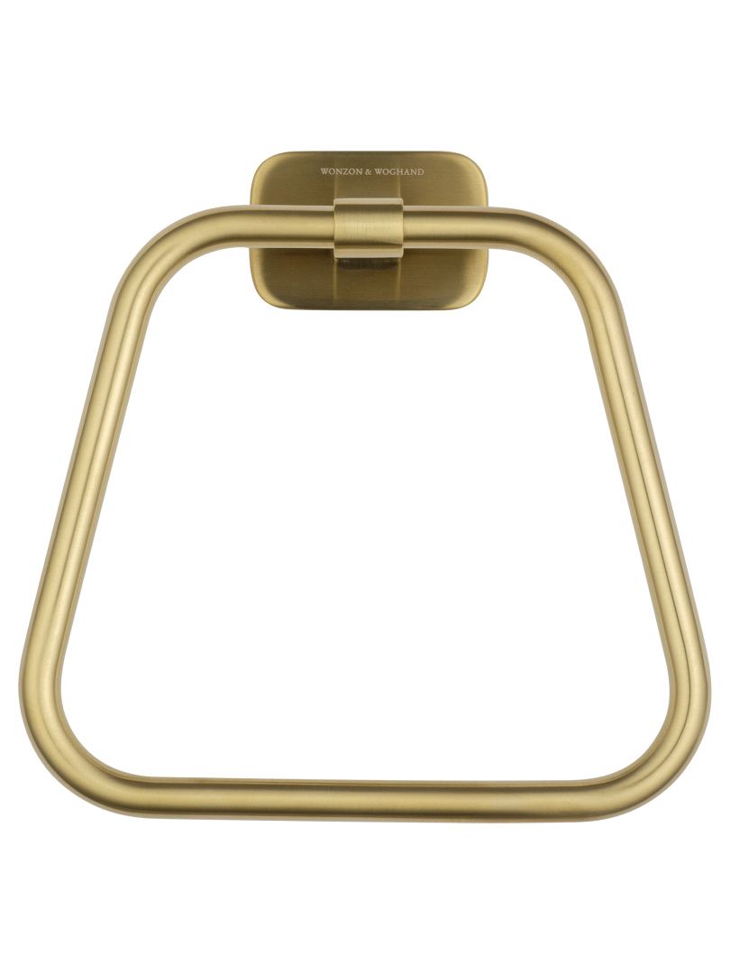 Приобрести кольцо для полотенец wonzon & woghand graffity, брашированное золото (ww-9313-bg)