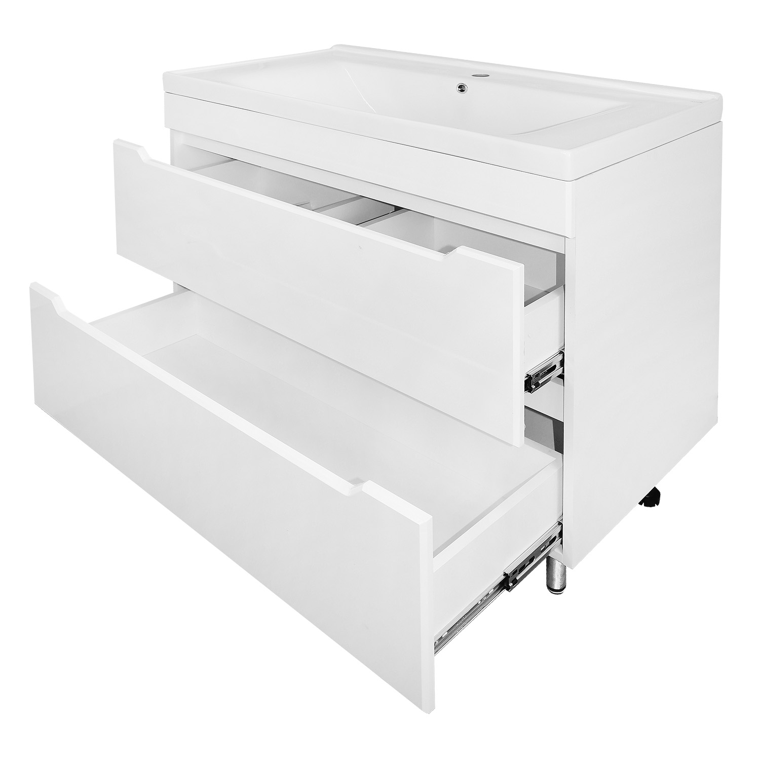 Приобрести loranto тумба напольная с раковиной палермо 100/2н 100х87 см, белая (cs00090461)