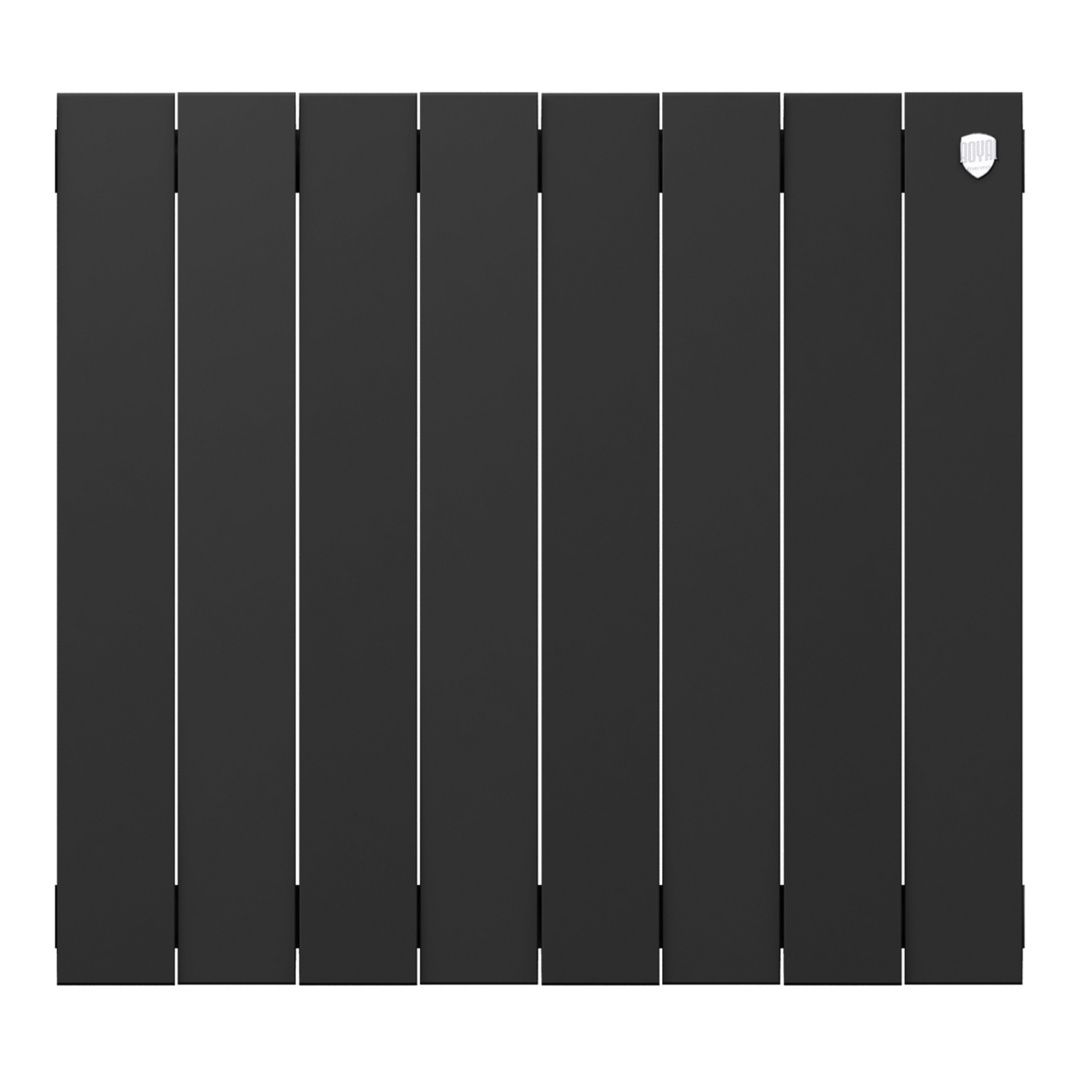 Приобрести royal thermo радиатор биметаллический pianoforte 500 /noir sable ( черный графит ) - 8 секц.