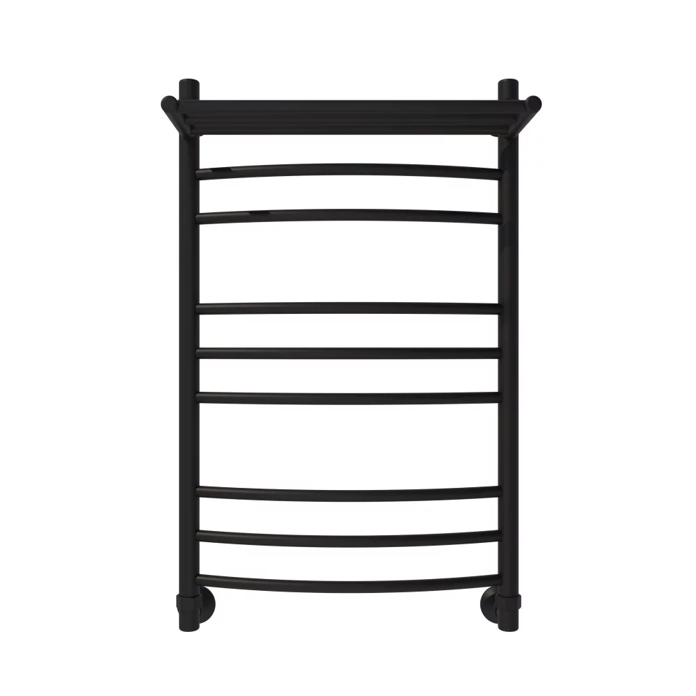 Приобрести veconi полотенцесушитель водяной nemi-b 50х80 см, черный n8050b-b