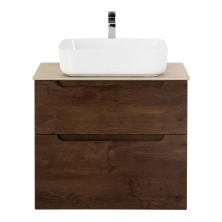 BelBagno Тумба со столешницей ETNA-H60 70 см, подвесная Rovere Moro
