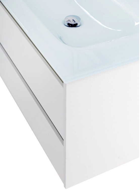 Приобрести тумба подвесная с раковиной belbagno kraft-900-2c-so-bo 90 см, bianco opaco